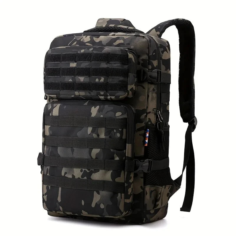 Camo Tactical Backpack — Multi-Layer, Durable, Field-Ready
