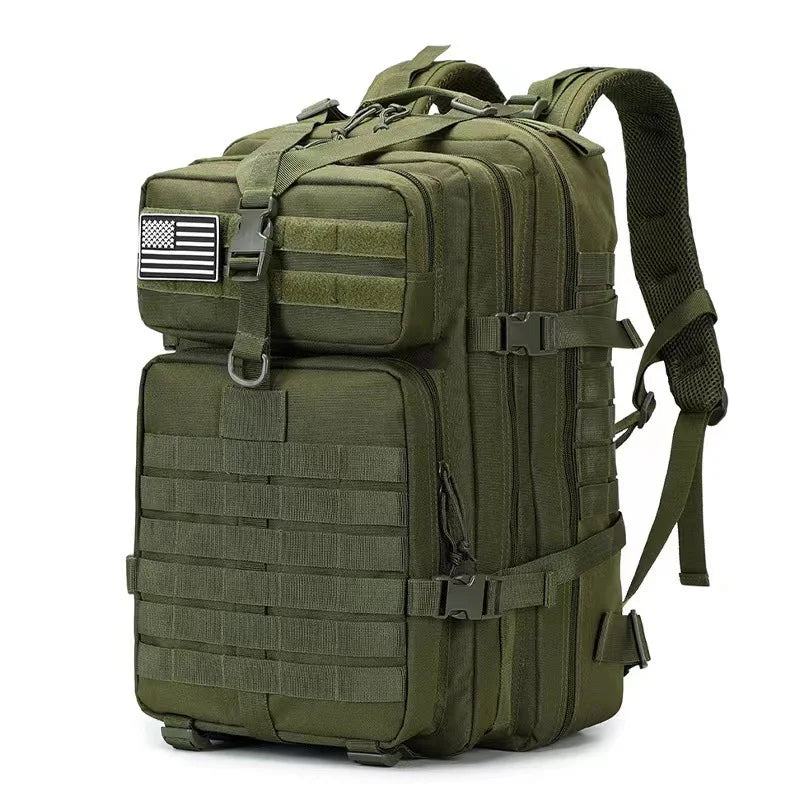 Camo Hunting Backpack — Waterproof MOLLE, Tactical Camouflage