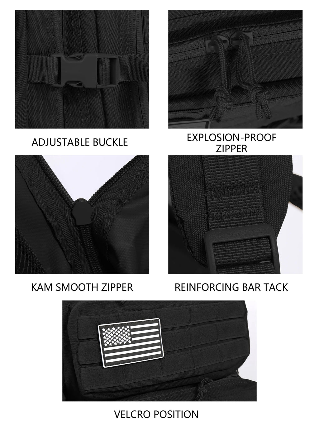 45L Military MOLLE Backpack — Tactical, Durable, Field-Ready