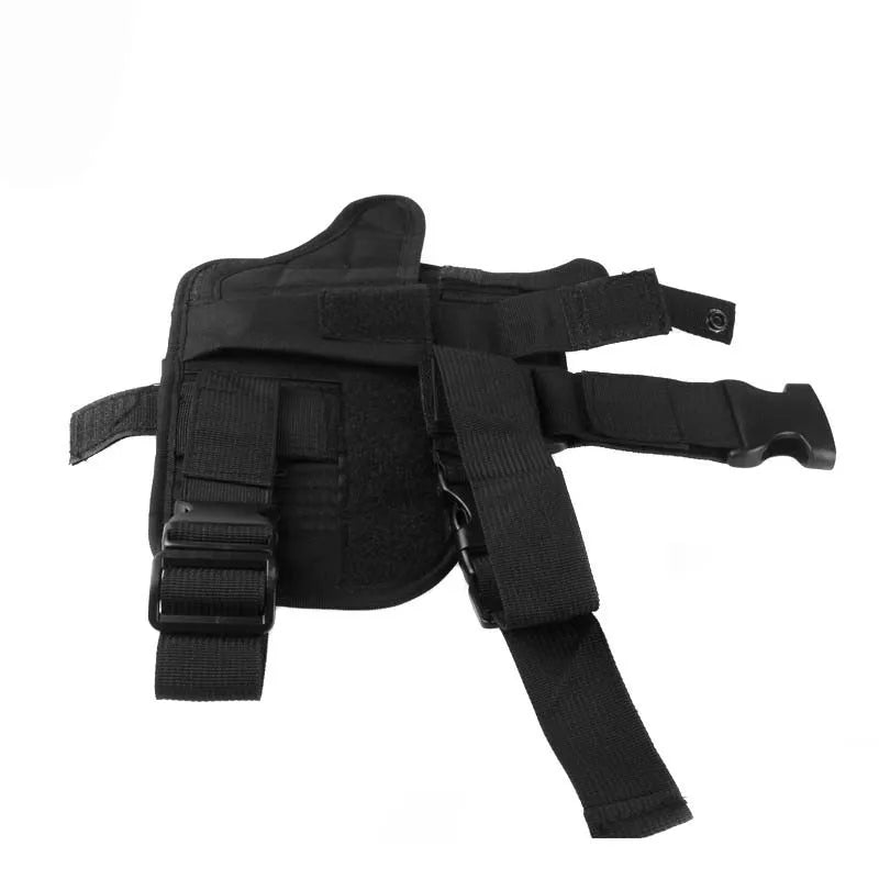 Tactical Thigh Holster — Drop Leg, Universal Fit, Right Hand Draw