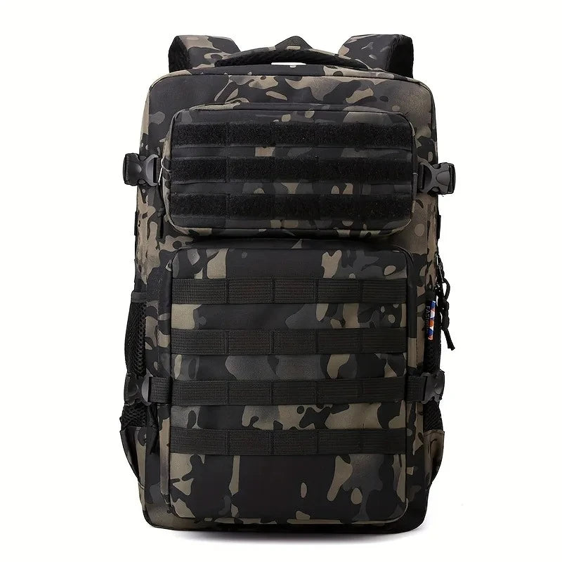 Camo Tactical Backpack — Multi-Layer, Durable, Field-Ready