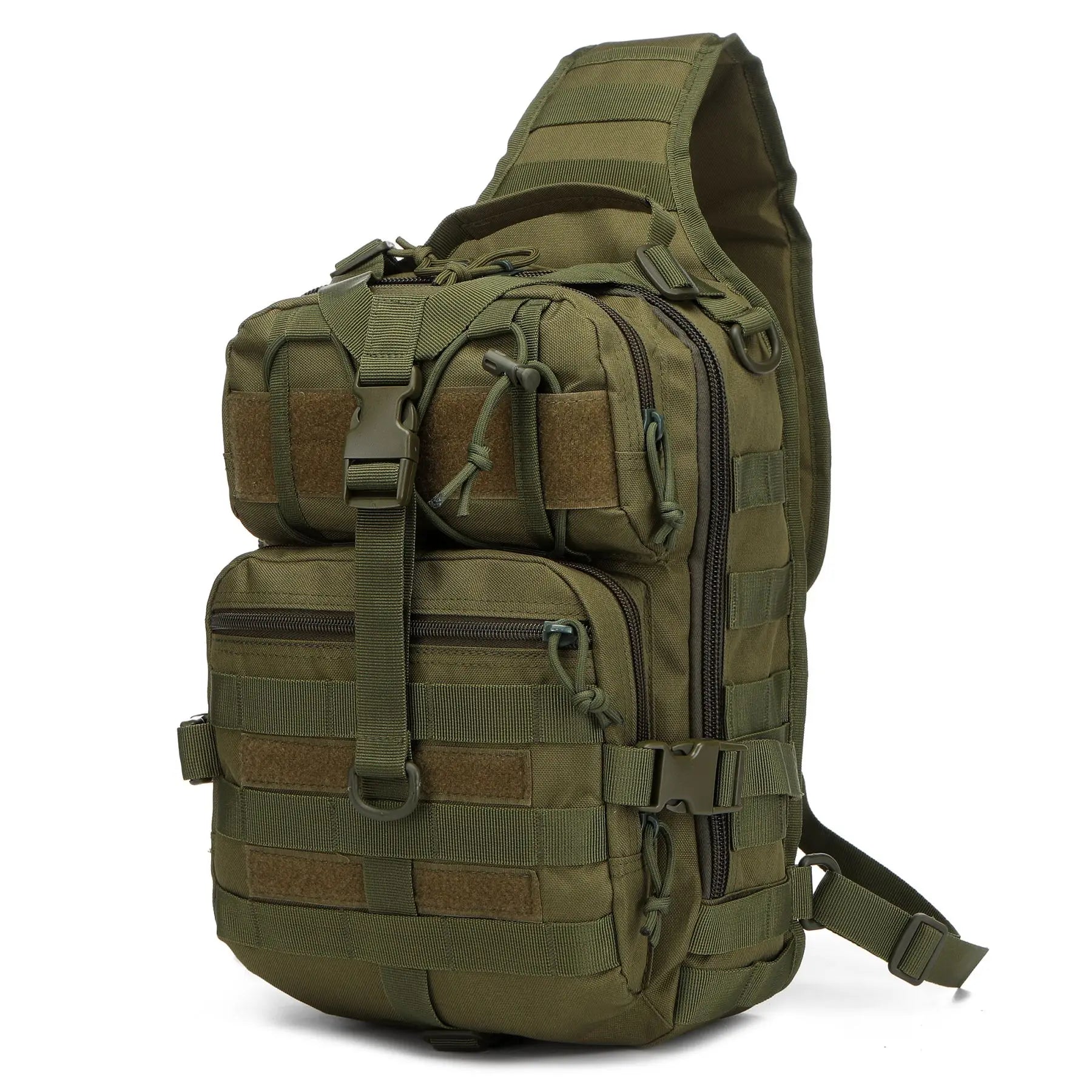 EDC Sling Assault Pack — Waterproof, MOLLE, One-Shoulder Tactical