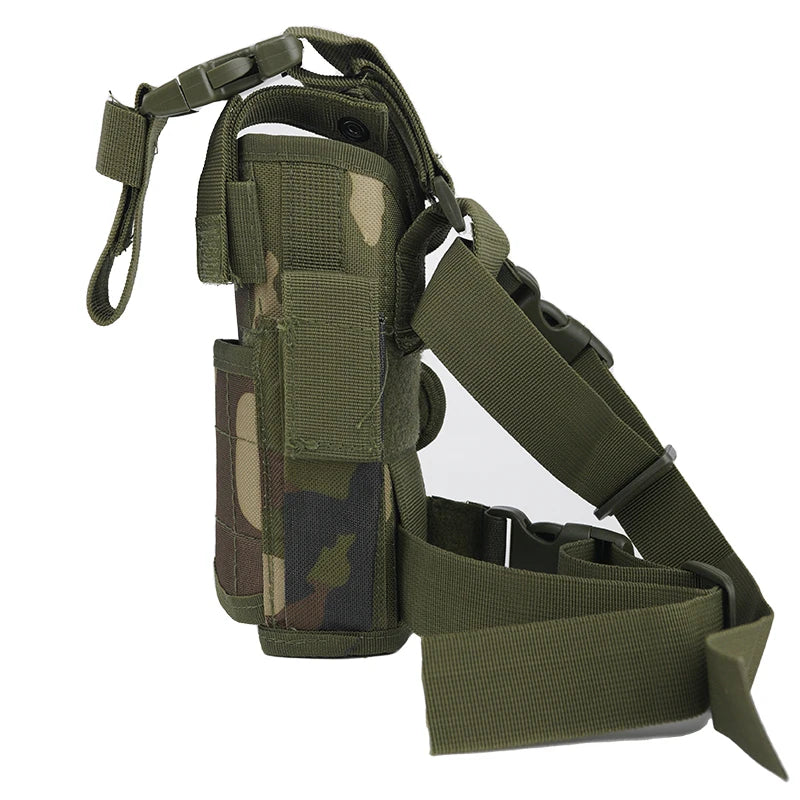 Tactical Thigh Holster — Drop Leg, Universal Fit, Right Hand Draw