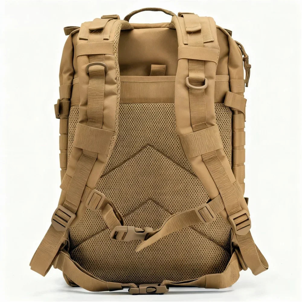 Camo Hunting Backpack — Waterproof MOLLE, Tactical Camouflage