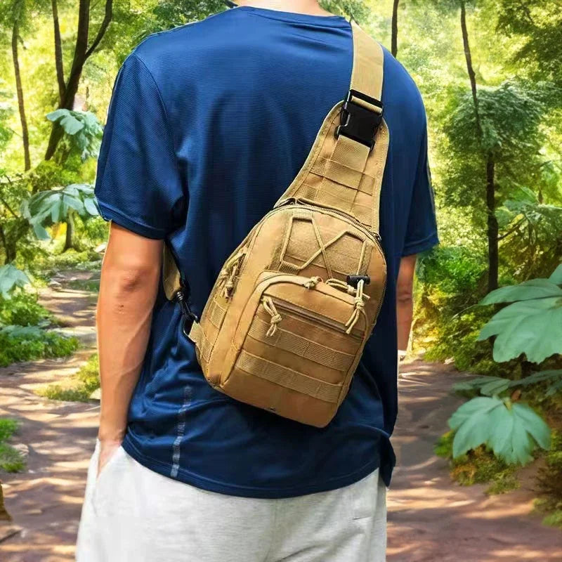 EDC Sling Assault Pack — Waterproof, MOLLE, One-Shoulder Tactical