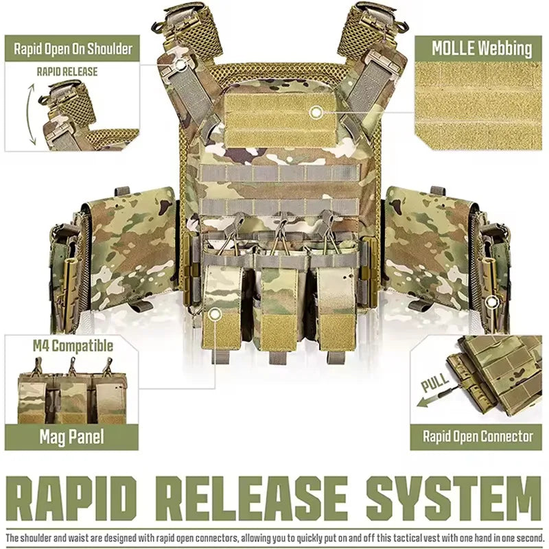 Vanguard Lightweight Modular Tactical Vest