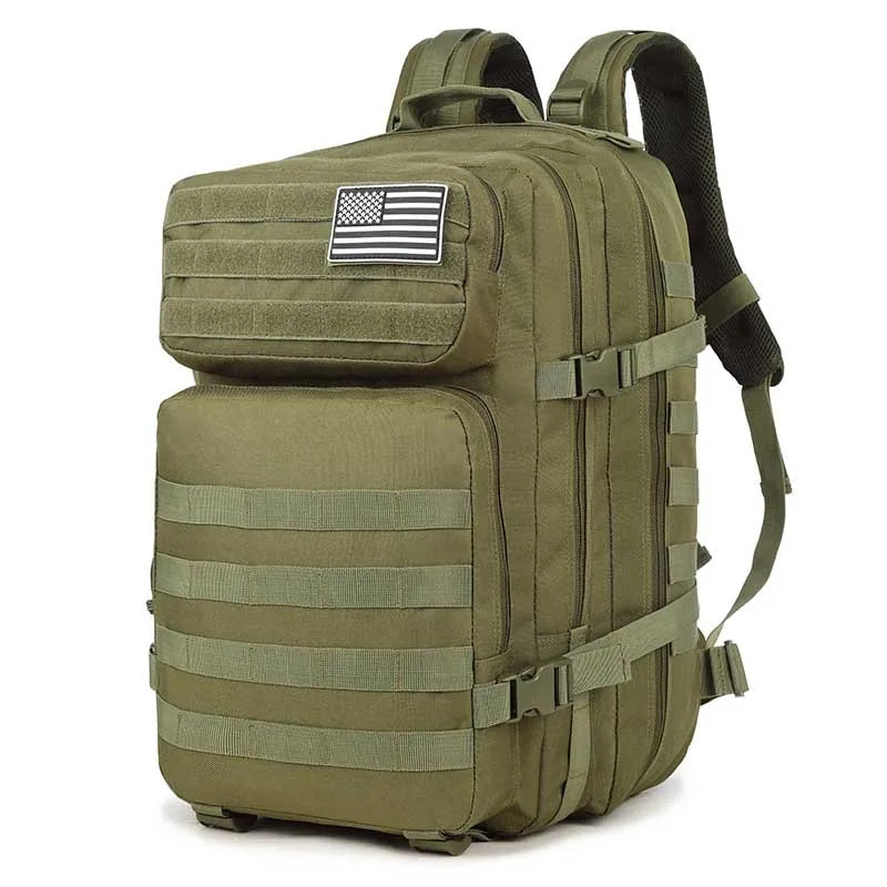 45L Military MOLLE Backpack — Tactical, Durable, Field-Ready
