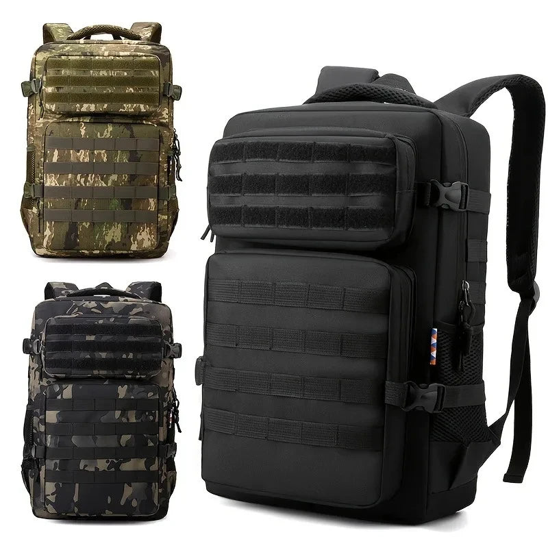 Camo Tactical Backpack — Multi-Layer, Durable, Field-Ready