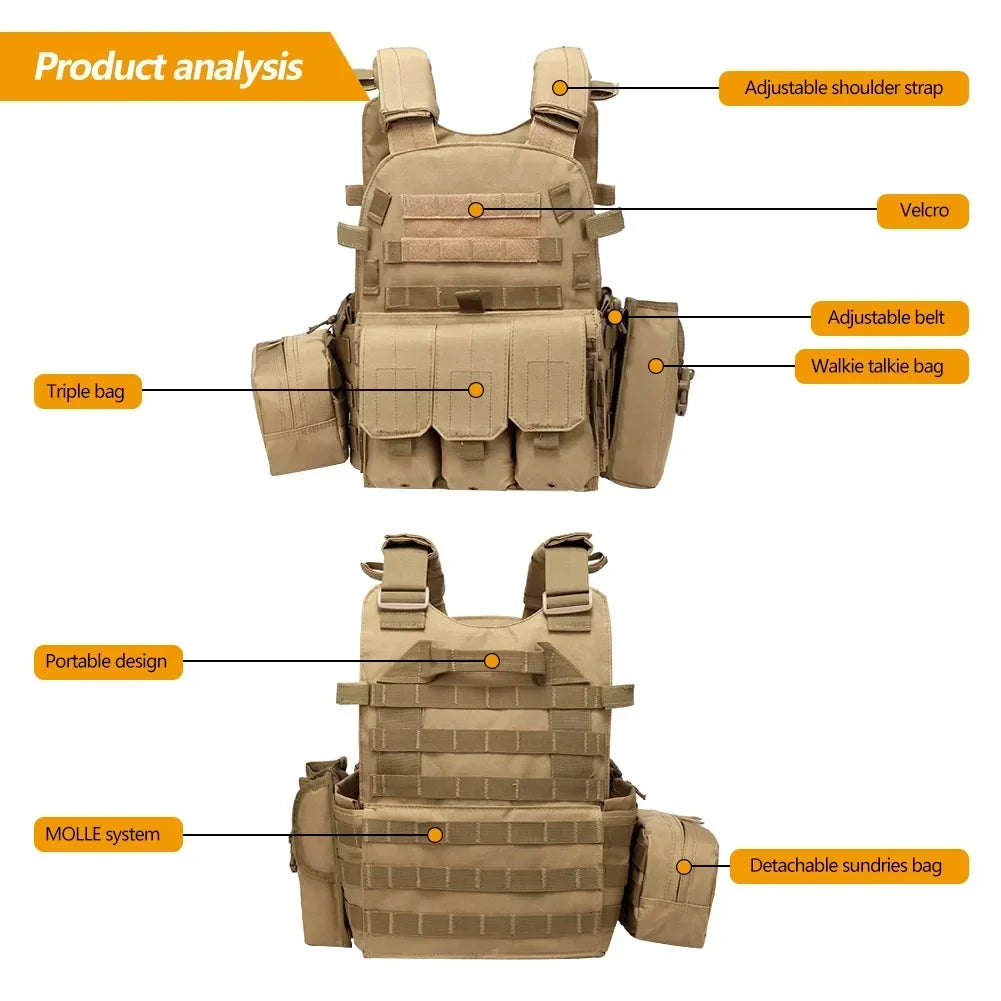 Vanguard 6094 Plate Carrier Molle Vest