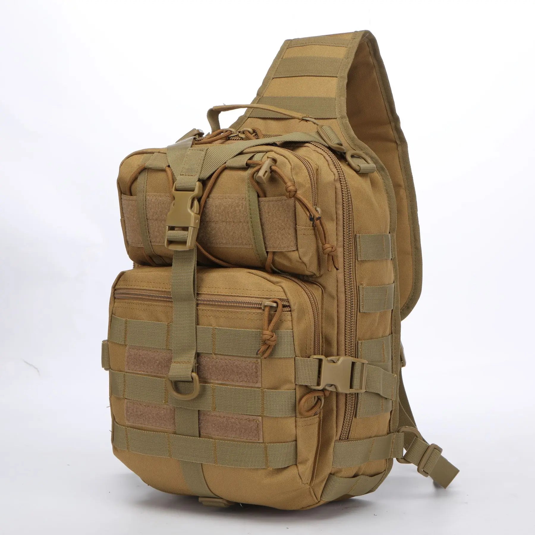 EDC Sling Assault Pack — Waterproof, MOLLE, One-Shoulder Tactical