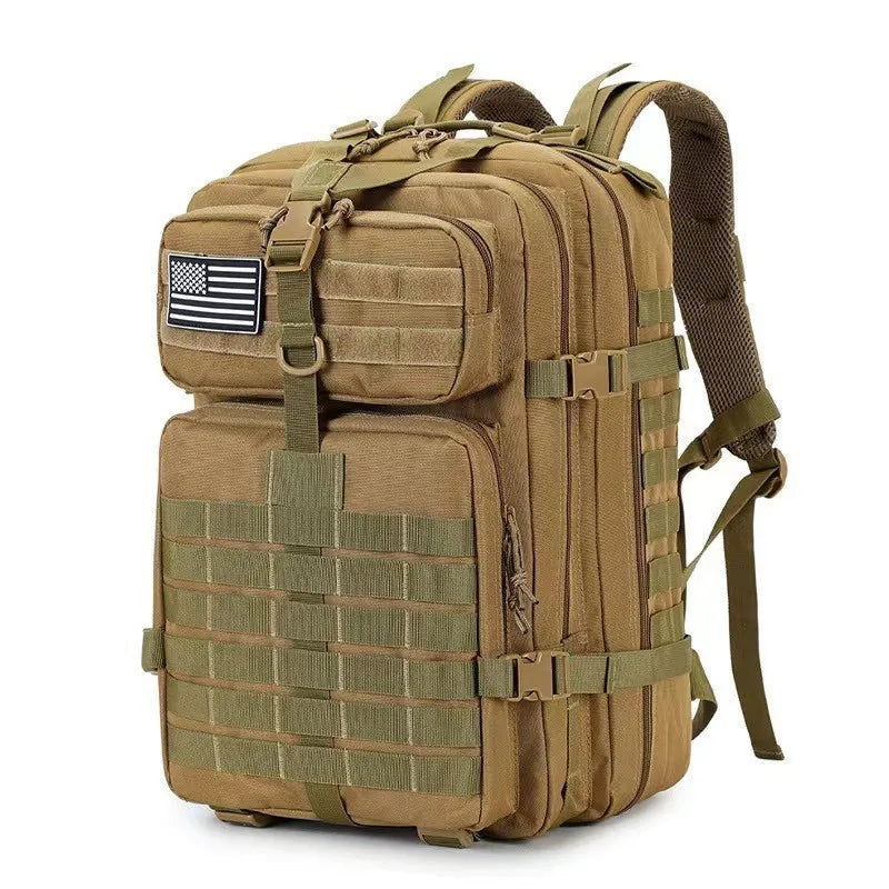Camo Hunting Backpack — Waterproof MOLLE, Tactical Camouflage